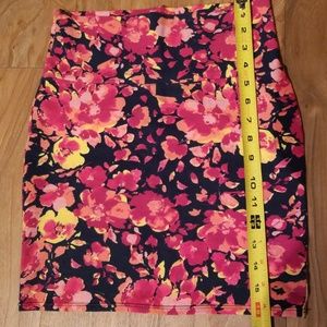 SOLD! Floral bodycon mini skirt-Never Worn NWOT